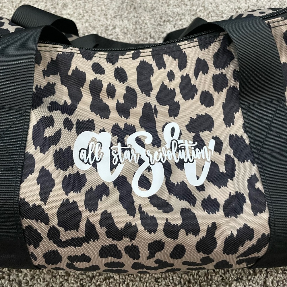 Leopard Print Travel Bag